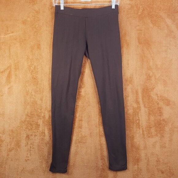 VINCE Leggings Womens Small Brown Pull On Stretch Pants - Picture 1 of 8